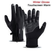 【JH】 Gloves Man Touchscreen Outdoor Cycling Driving Motorcycle Warm Windproof Non-Slip Cold Hot Sale