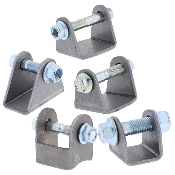 Wide Flat Mount Style WeldOn CoilOver Shock Mounting Extension