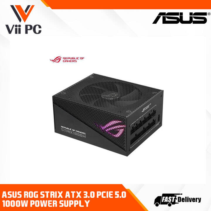 ASUS ROG STRIX 1000W Gold Aura Edition, 80+ Gold Certification Full ...