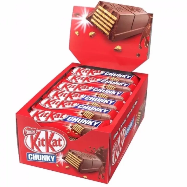 Nestle KitKat Chunky Chocolate Bar 24pcs X 38g | Lazada