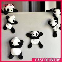 Imixcity 1PC Cute Cartoon Panda Shape Plush Fridge Magnets for Decration Souvenir