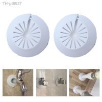 ❖✟  2pcs Plastic Wall Hole Duct Cover Shower Faucet Angle Valve Pipe Plug Decoration Cover Snap-on Plate Kitchen Faucet Accessories