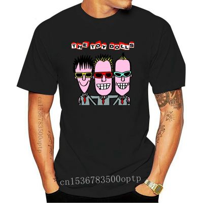 New The Toy Dolls Punk Rock Band Tees Black S-3XL Mens T-shirts