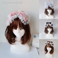 【LZ】▨  Victorian laço bandana doce grande arco kawaii cabelo hoop lolita cosplay headdress