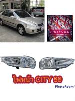 ไฟหน้า HONDA CITY ฮฮนด้า ซิตี้ โฉมType Z ปี1999 2000 2001 2002 99-02