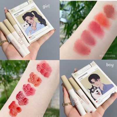 (ของขวัญปีใหม่)ลิปสติก (กล่องนึงได้ 5 แท่ง)สีสวย ติดทน ลิปสติกแท้แบรน5 สี.