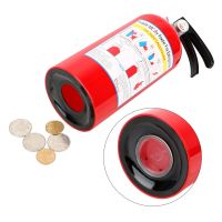Money Saving Box Birthday Gift for Kids Fire Extinguisher Money Boxes Plastic Creative Coin Piggy Banks