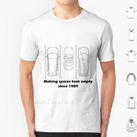 Mx-5 Making Spaces Look Empty Since 1989 T Shirt 100 Cotton DIY S-6xl Mx 5 Miata Eunos Mazda Parking Funny Cars