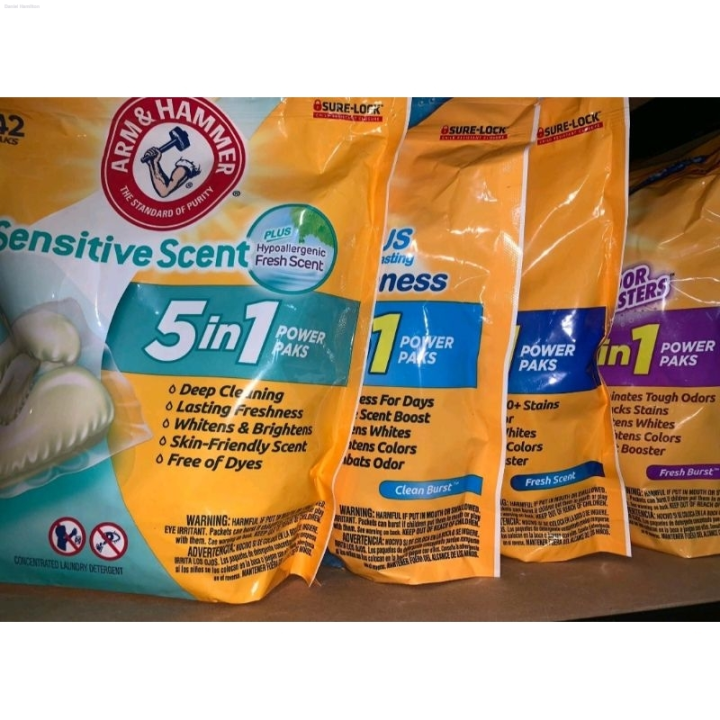 Arm and Hammer Laundry Detergent Power Paks/Pods Lazada PH