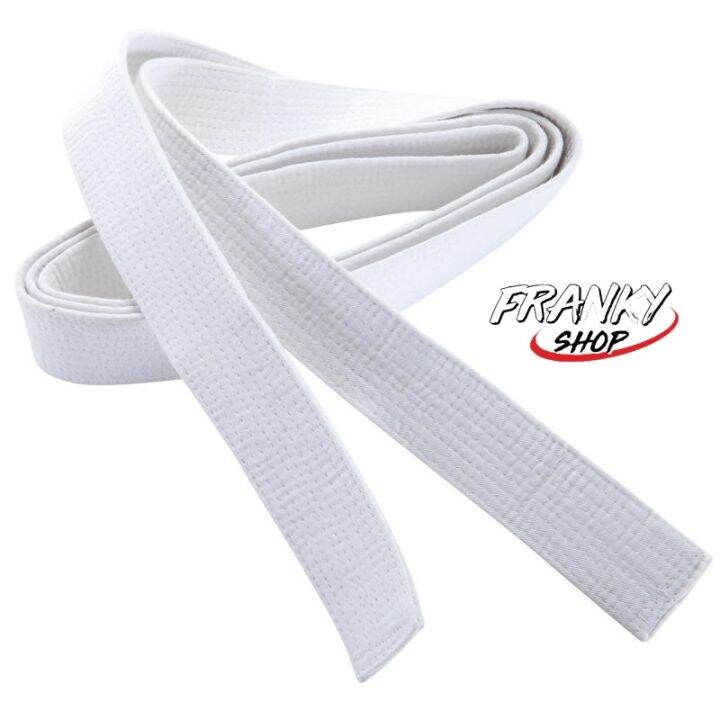 พร้อมส่ง-สายคาดเอวผ้า-สำหรับศิลปะการต่อสู้-martial-arts-pique-belt-2-80m