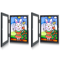 Home Office Picture Storage Creative Childrens Picture Frames A4 Art-Work Display Frames Changeable Picture Display Artistic Projects Display