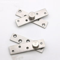 1Pc Stainless Steel Pivot Heavy Duty Hinges 360-degree Rotating Shaft Wooden Door Hinge Murphy Positioning Shaft Hidden Hinge Door Hardware  Locks