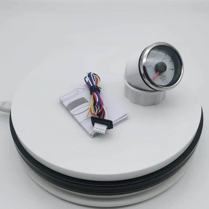 12V 24V Sewage Level Gauge 52mm HTG Boat Holding Tank Level Gauge HTG