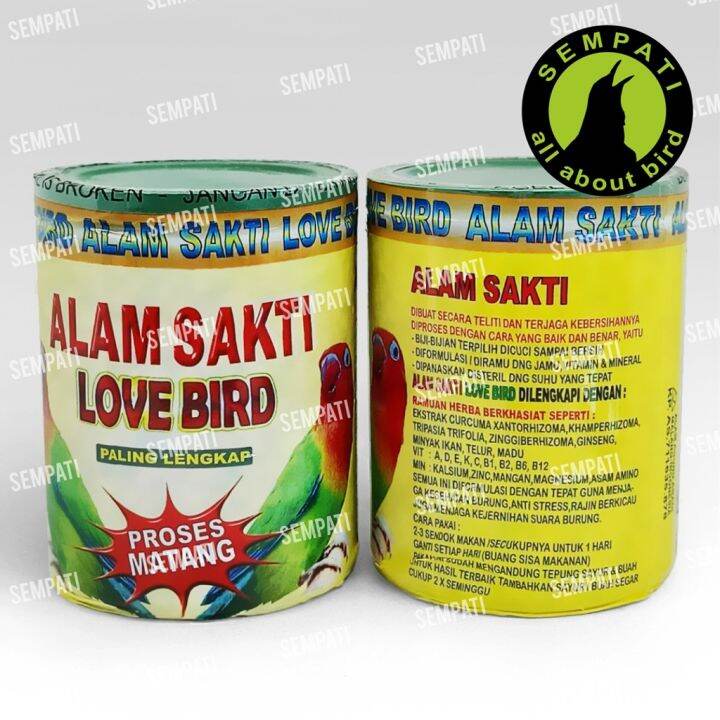 Sempati Pakan Burung Lovebird Alam Sakti Pknbr2as Lazada Indonesia