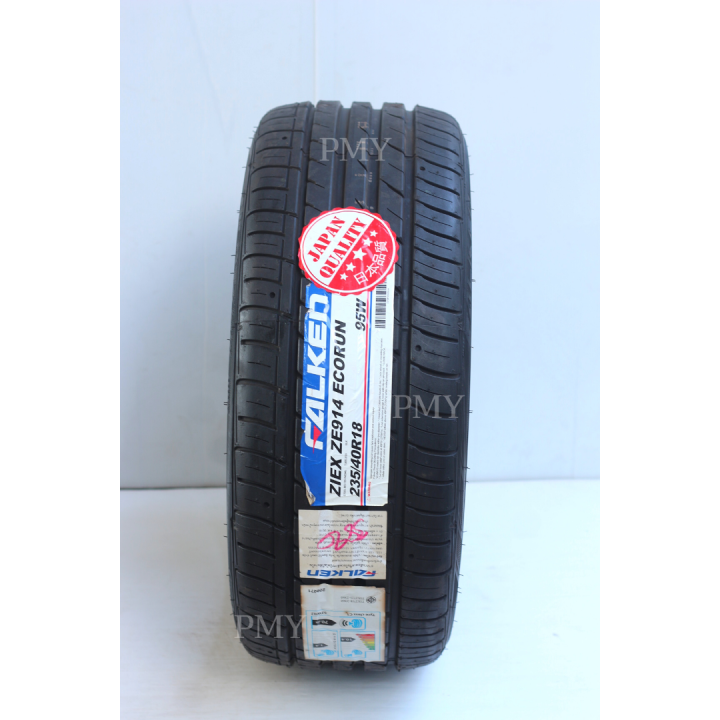 235-40r18-ยี่ห้อ-falken-รุ่น-ziex-ze914-ecorun-ล็อตผลิตปี22-ราคาต่อ1เส้น-มาตรฐานจากญี่ปุ่น-นุ่มเงียบ-ใหม่แท้100-พิเศษสุดๆ