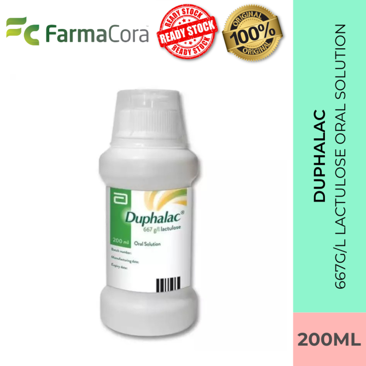ABBOTT Duphalac Lactulose Syrup 200ml Lazada
