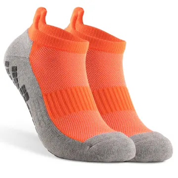 Sport Cushioned Socks Non Slip Grip for Basketball Soccer Ski