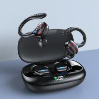 TWS Earphones Bluetooth-compatible With Microphones Sport Ear Hook LED Display Wireless Headphones Earbuds Waterproof Headsets