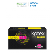 Băng vệ sinh Kotex Luxe Tampons 16 Tampons loại vừa hộp