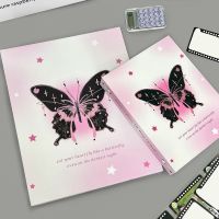 Butterfly A4/A5 Binder Photocard Holder Kpop Idol Photo Album Kawaii Collect Book DIY Journal Dairy Photo Storage Albums