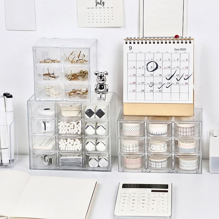 jw-cosmetics-storage-drawer-type-makeup-rack-dressing-table-dustproof-desktop-stationery-sundries-jewelry-organizer