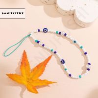 Telephone Jewelry Acrylic Beads Mobile Phone Pendant Crystal Pendant Phone Lanyard Mobile Phone Straps Hanging Rope