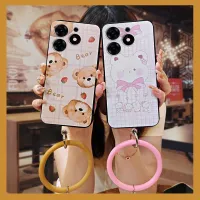 Back Cover creative Phone Case For Tecno Spark 10 Pro/Ki7 ring dust-proof luxurious The New youth simple cartoon funny