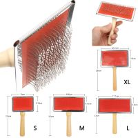 4Sizes Pet Dog Needle Comb Puppy Hair Gilling Beauty Bath Massage Grooming Comb Brush Brushes  Combs