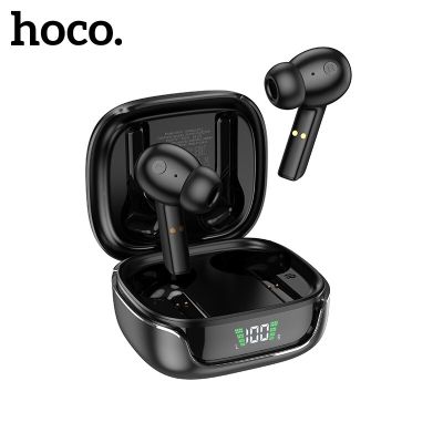 ZZOOI Hoco Wireless Bluetooth V5.3 TWS Earphone Stereo Music Headset Smart Touch Control Earbuds With LED Digital Display Charging Box