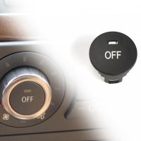 Air Conditioning Panel Switch Button Central Control Knob Cover OFF for BMW 5 Series E60 E61 61319250196