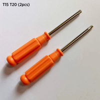 (2ชิ้น/แพ็ค) T20 T15 Screwdriver Spanner Key Torx Screwdriver Repair Tool Screw Driver Wrench Tool T15 T20 Torx Screwdrivers-Kuosie