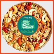 Granola siêu hạt giảm cân ngũ cốc dinh dưỡng eat clean không đường hộp