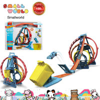 Hot Wheels Track Builder Unlimited Triple Loop Kit ชุดราง ฮอทวีล ตีลังกา 3 รอบ รุ่น GLC96