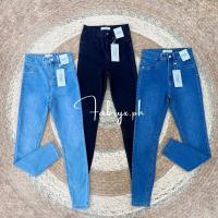 [A Motion]♣✔Denim Co. Primark ยีนส์รัดรูปเอวสูง