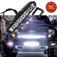 V2 18W Flood LED Light Work Bar Lamp Driving Fog Offroad SUV 4WD Car Truck