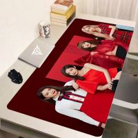 Kpop Blackpink Mouse Table Pad แผ่นรองเมาส์ อุปกรณ์เกมคอนโซล ตู้คอมพิวเตอร์ แผ่นรองเมาส์สำนักงาน แผ่นรองเมาส์