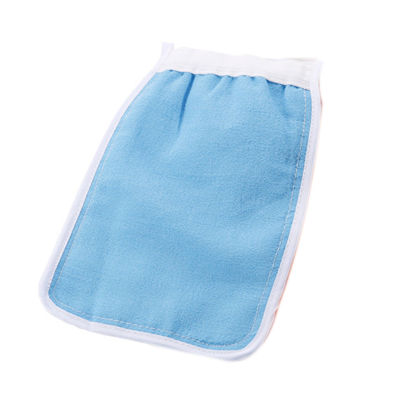 ถุงมือถุงมืออาบน้ำผ้าเช็ดตัว2ชิ้น/ชุดผ้าเช็ดตัวฝักบัวสี่เหลี่ยมผืนผ้าถุงมือขัดถูแรงเครื่องมือทำความสะอาดเซรั่มผลัดเซลล์ผิว