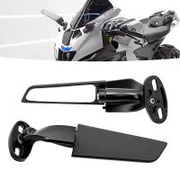 For Suzuki GSXR 600 750 1000 GSX1300R GSX650F GSX-R Motorcycle Mirror Modified Wind Wing Adjustable Rotating Rearview Mirror