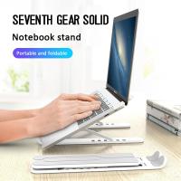 Adjustable ABS Laptop Holder Partial Aluminum For Pro Notebook Laptop Stand Bracket Foldable Laptop Riser Cooling Pad