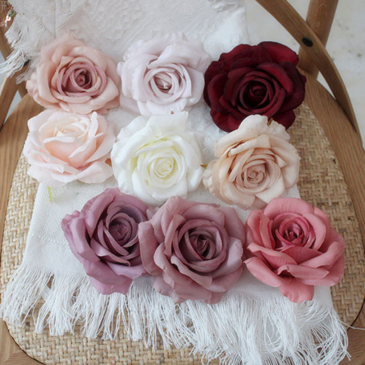 20pcs-silk-artificial-rose-flower-heads-faux-retro-color-rosa-fleur-for-greenery-wall-diy-hat-gif-box-decoration