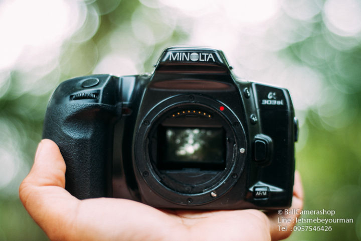 ขายกล้องฟิล์ม-minolta-a303i-00736104-body-only-กล้องฟิล์มถูกๆ-สำหรับคนอยากเริ่มถ่ายฟิล์ม