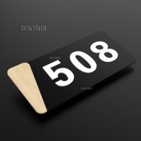 ✻▣ Office house number custom hotel apartment apartment home room number plate digital sticker box number acrylic sign