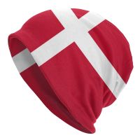 【YD】 Flag Of Denmark Caps Men Streetwear Warm Knit Hat Adult Bonnet Hats