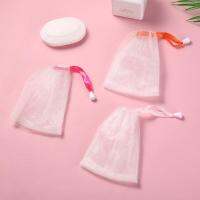 Ribbon foaming net Handmade soap foaming net Facial supplies Foam cleansing Bath net net soap K3I6