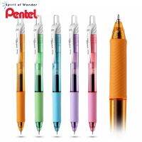 ปากกาเจลแบบกด Pentel 1ชิ้น BLN-105ปากกาเขียนสีดำสำหรับทดสอบความเร็วในสำนักงานปากกาโรลเลอร์บอลขนาด0.5มม. เรียบ LRN5ปากกาเติมสีดำแดงน้ำเงินเครื่องเขียน