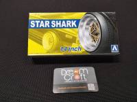 AOSHIMA 1/24  STAR SHARK  14inch (ล้อ อะไหล่แต่งโมเดลรถ Model DreamCraft)