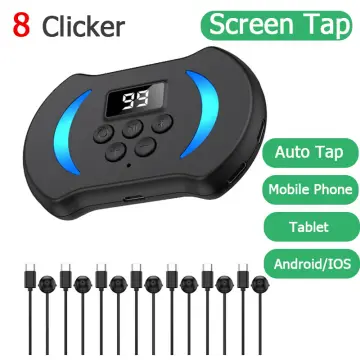 Mobile Phone Screen Auto Clicker Adjustable Connection Physical