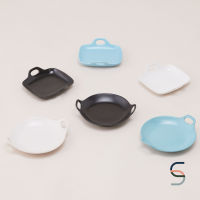 SARABARN Round Plate With Handles | จาน จานเซรามิก จานมีหูจับ