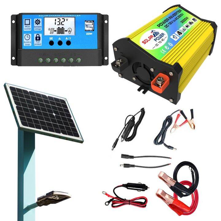 Solar Power System Complete Solar Panel Kit For RV Solar Power System