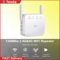 【Prime deal】 【In-Stock】 [Tenda] 1200Mbps Wireless Extender 4เสาอากาศ AP Dual Band WiFi ส่วนประกอบเครือข่ายช่วง